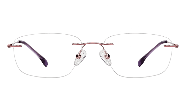 Rimless Glasses view 1