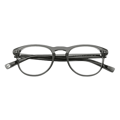 Transparent Round Glasses view 5